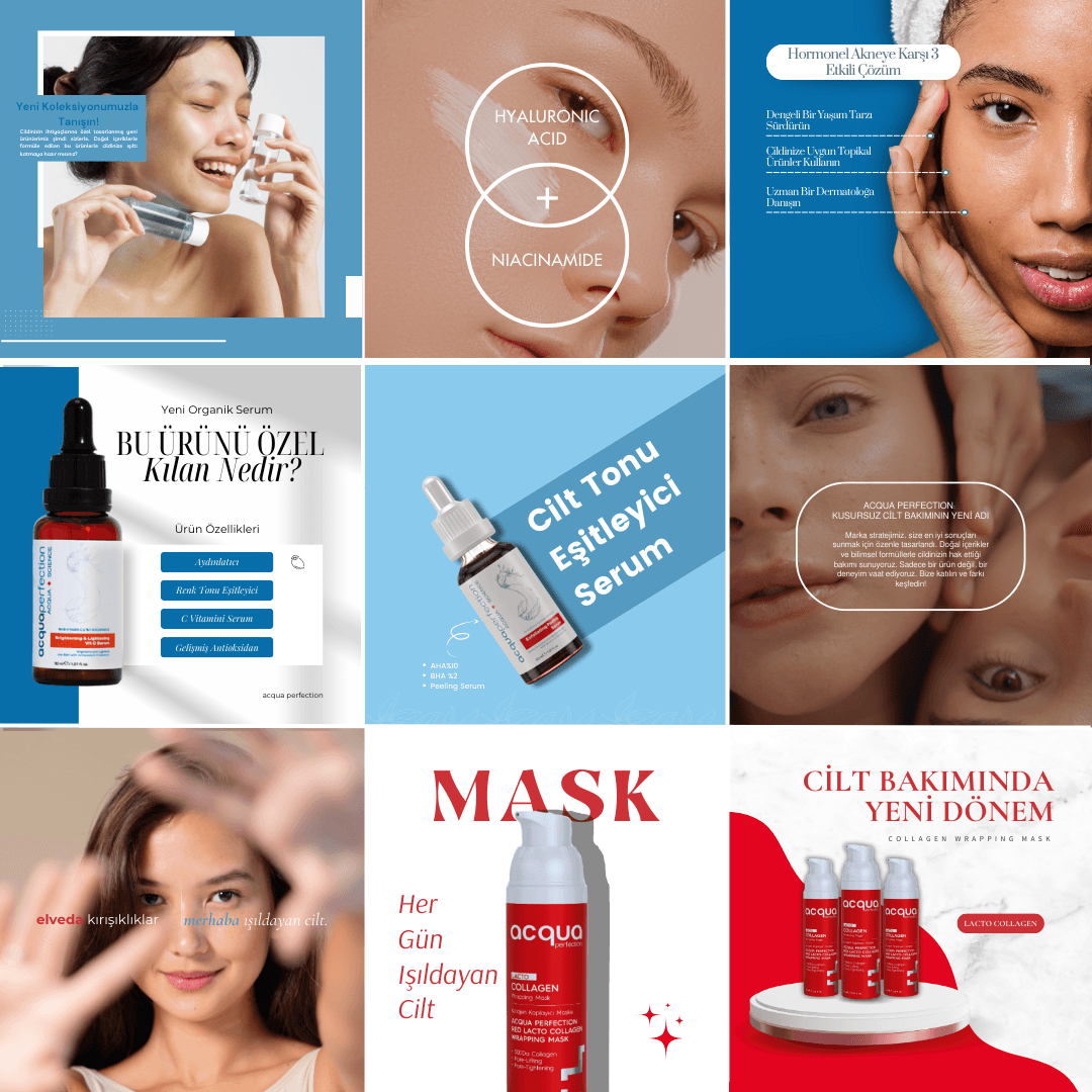 Pure & Essential branding case study, aqua screen 9 of 9