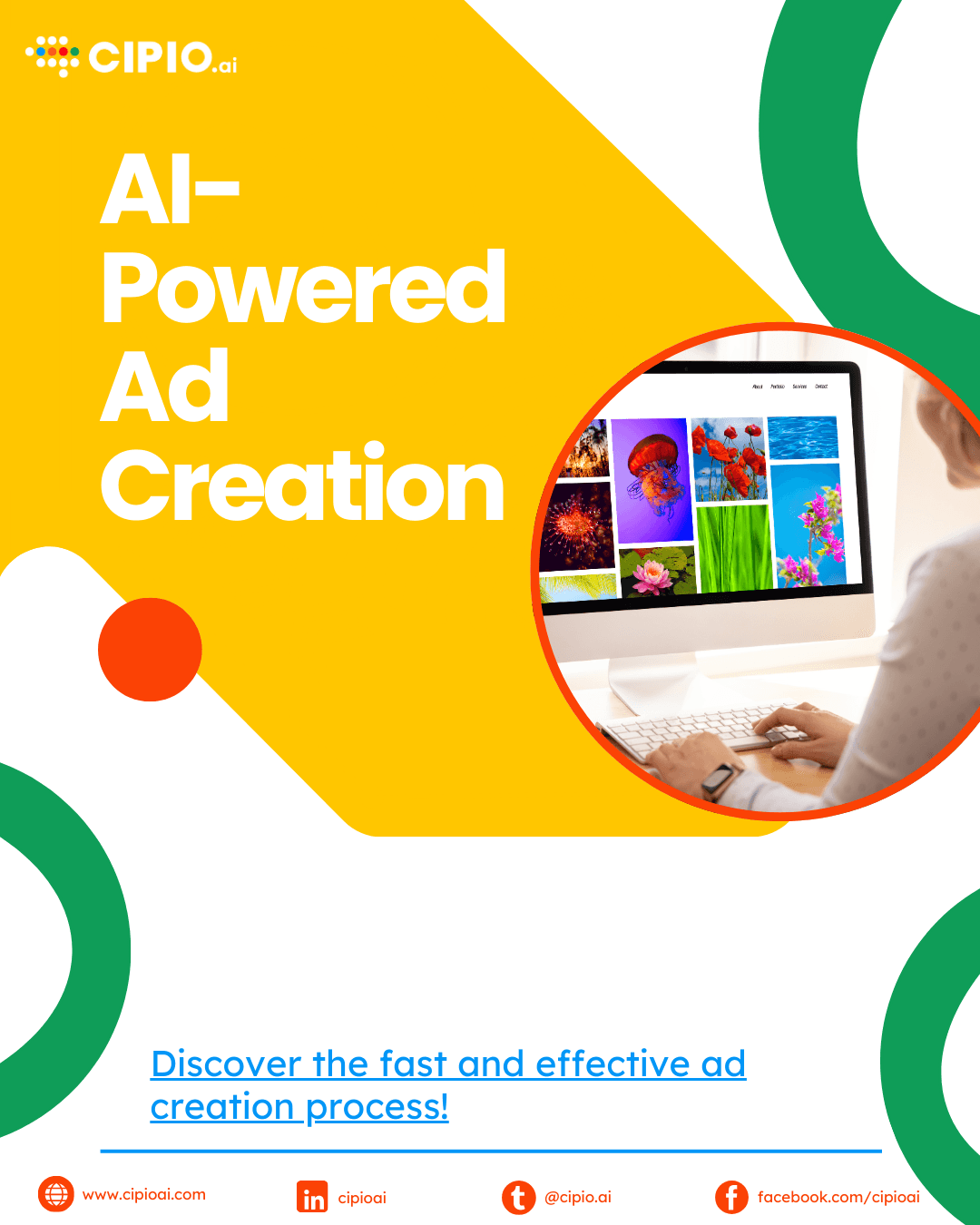 The AI Revolution branding case study, cipio ai screen 4 of 5