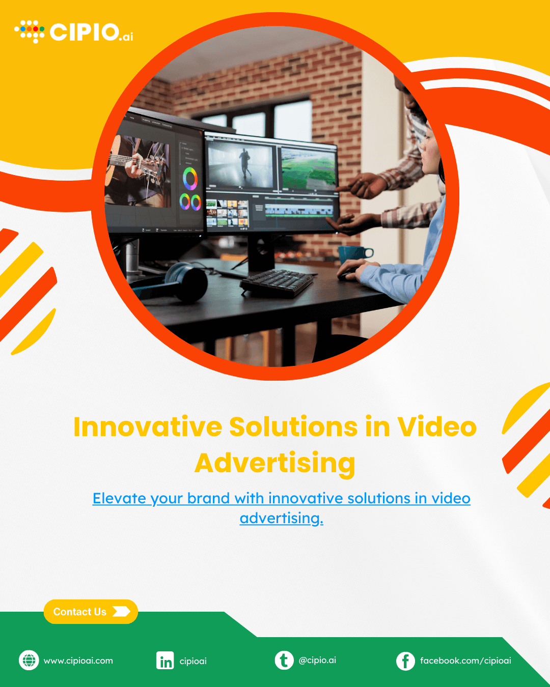 The AI Revolution branding case study, cipio ai screen 5 of 5